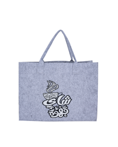 Coffee Bag Gray Polyester