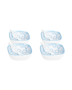 Dynie Ceramic Bowl Set - Blue