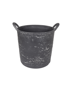 Yolas Plant Pot Black Plastic