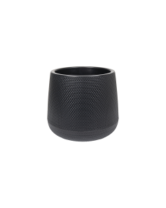 Yolas Plant Pot Black Plastic