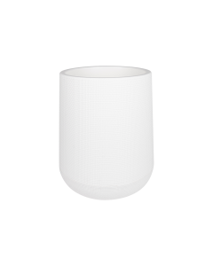 Yolas Plastic Plant Pot - White