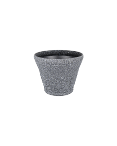 Yolas Plant Pot Gray Plastic