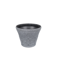 Yolas Plant Pot Gray Plastic