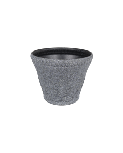 Yolas Plant Pot Gray Plastic