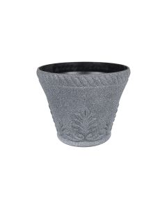 Yolas Plant Pot Gray Plastic