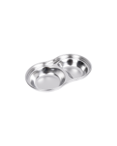 Hexa Dipping Dish Silver