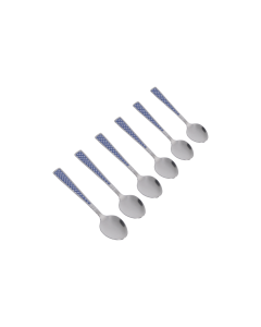 Hexa Spoon Set - Silver