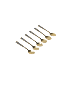 Hexa Spoon Set - Gold