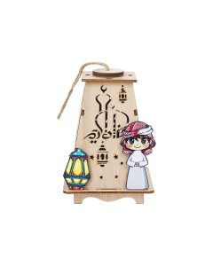 Dokkan Lantern - Wood