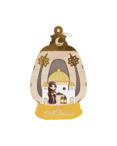 Dokkan Lantern - Wood