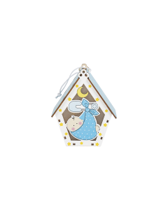 Lale Hanging Decor Multi-Color Wood