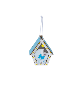 Lale Hanging Decor Multi-Color Wood