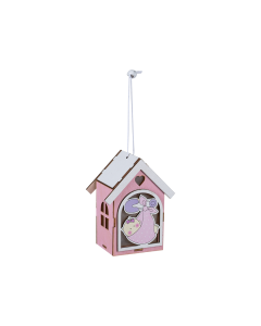 Lale Hanging Decor Multi-Color Wood