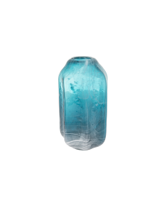 Tabia Glass Vase - Blue