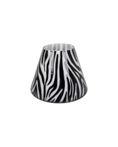 Tabia Glass Vase - White Black