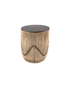 Jieshi Metal Wood Storage Table