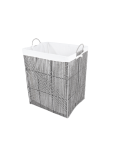Jieshi Storage Basket Metal Wood