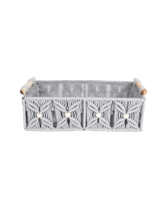 Jieshi Organizing Basket Cotton Wood-Large