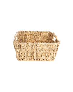 Jieshi Storage Basket Metal Wood Large