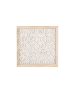 Jieshi Hanging Decor Wood Cotton
