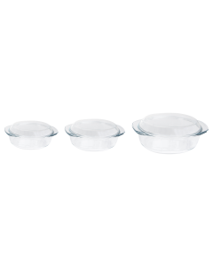 Fuari Food Container Clear Glass