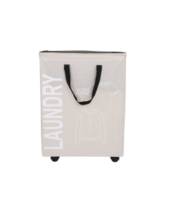 Neces Laundry Basket Polyester Plastic