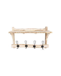 Tufeco Chair Beige Wood