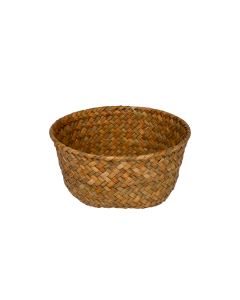 Tufeco Storage Basket Light Brown Grass