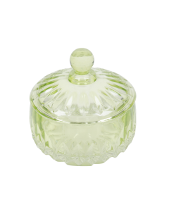 Bakaji Sweet Glass Jar - Green