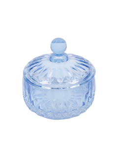 Bakaji Sweet Glass Jar - Blue