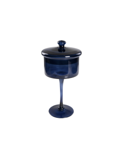 Bakaji Sweet Glass Jar - Blue