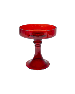 Bakaji Sweet Glass Jar - Red