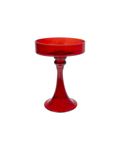 Bakaji Sweet Glass Jar - Red