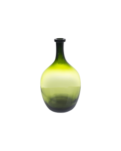 Bakaji Glass Vase - Green
