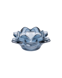 Bakaji Glass Candle Holder - Dark Green