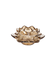Bakaji  Candle Holder - Coffee