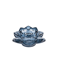 Bakaji Glass Candle Holder - Dark Green