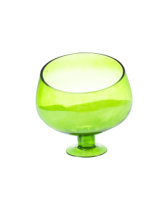 Bakaji Glass Vase - Green