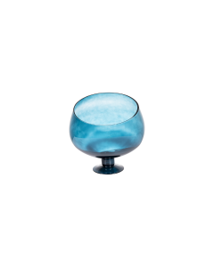 Bakaji Glass Vase - Dark Green