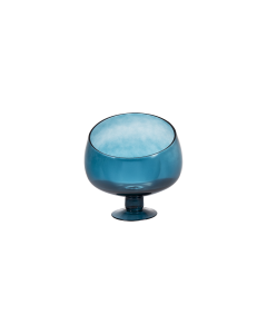 Bakaji Glass Vase - Dark Green
