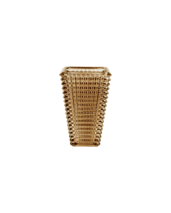 Bakaji Glass Vase - Coffee