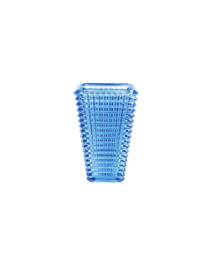 Bakaji Glass Vase - Blue