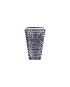 Bakaji Glass Vase - Gray