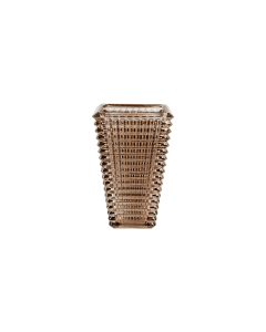 Bakaji Glass Vase - Coffee