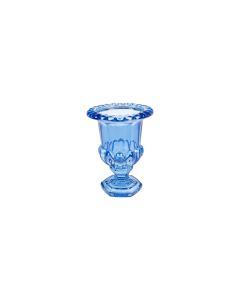 Bakaji Glass Vase - Blue