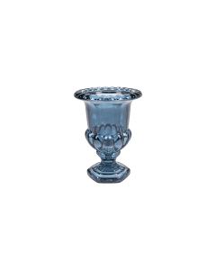 Bakaji Glass Vase - Dark Green