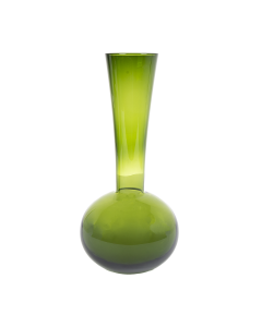 Bakaji Glass Vase - Green