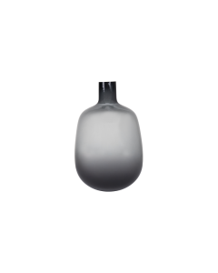 Bakaji Glass Vase - Gray