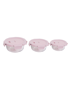 Burton Food Container Clear Glass