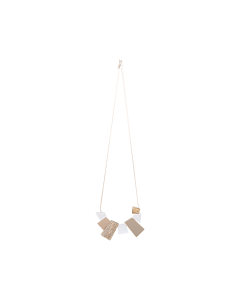 Utsumi Necklace Multi-Color Resin
